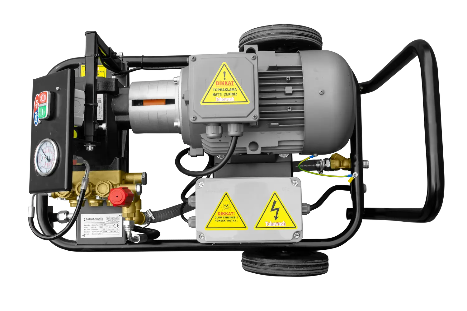 250 Bar Soğuk Sulu Yıkama Makinesi İtalyan Pompa Detay Görsel