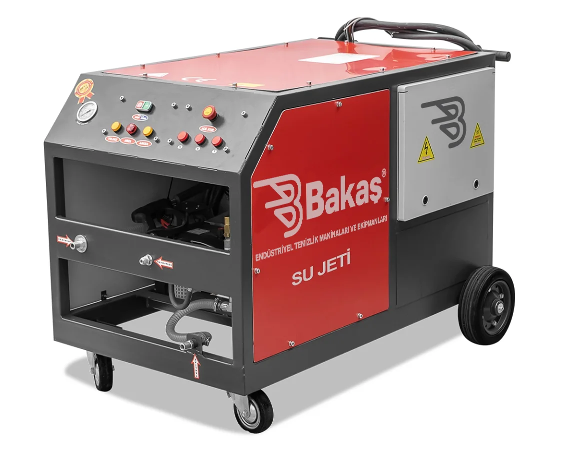 Bakaş BKS-500/22 Endüstriyel Yüksek Basınçlı Su Jeti (22 Litre / 500 Bar)